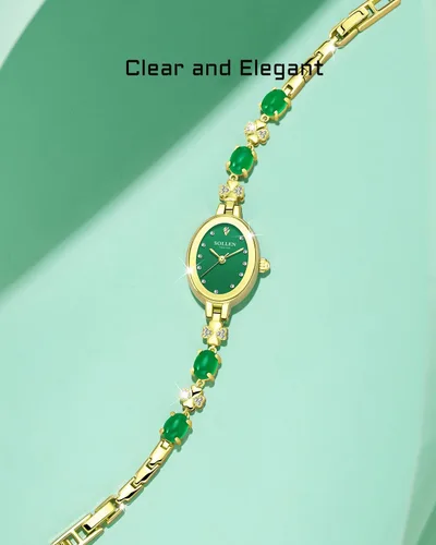 Miniatura 2 de SOLLEN Relojes para mujer, reloj de pulsera analógico de lujo para mujer, relojes impermeables para mujer