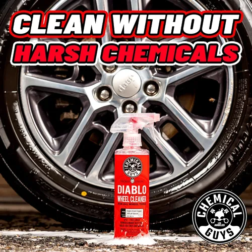 Miniatura 6 de Chemical Guys Diablo - Aerosol limpiador de ruedas, paquete de 2 botellas de 16 onzas, seguro en todos los acabados de ruedas y llantas, fórmula