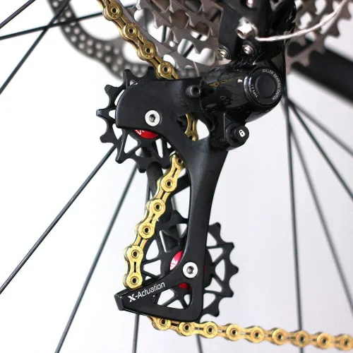 Miniatura 3 de ACEOFFIX Stone - Polea de desviador trasero para bicicleta, POM, NSK, rodamientos Jockeys 10T 12T 14T 16T para bicicleta de carretera MTB (1 pieza)