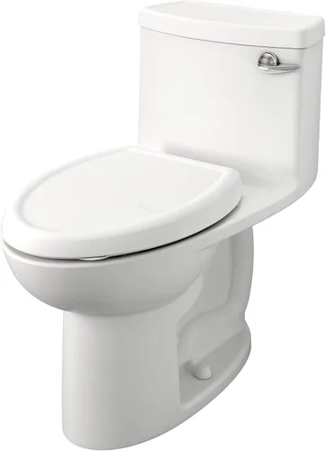 Miniatura 10 de American Standard 2403128.021 Compact Cadet 3, Inodoro de una pieza con asiento de cierre lento, delantero alargado, descarga a mano izquierda, Hueso