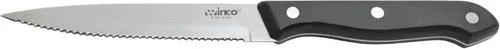 Miniatura 6 de Winco Cuchillos para carne, hoja de 4 pulgadas, HDL de madera