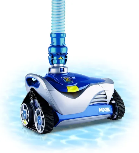 Limpiador para piscina Zodiac MX6 por succión lateral en tierra, con succión ciclónica y X-Trax para una maniobrabilidad extrema