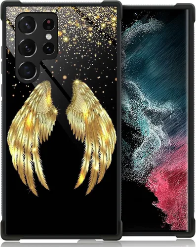 Miniatura 665 de CARLOCA Funda compatible con Samsung Galaxy S22 Ultra, diseño gráfico de Star Howling Wolfs Samsung Galaxy S22 Ultra, diseño gráfico, a prueba