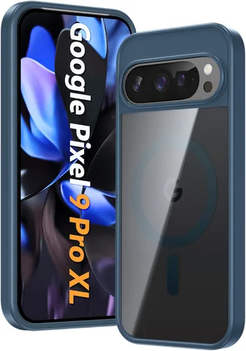 Miniatura 1371 de FNTCASE Funda para iPhone 13 Pro-Max: Fundas magnéticas transparentes compatibles con Magsafe Slim anti amarillamiento protección contra caídas