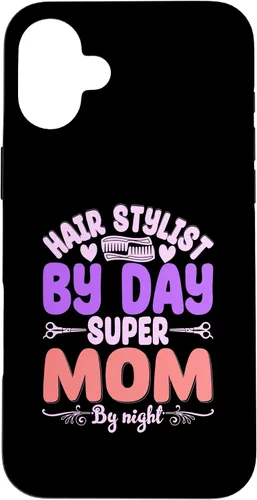 Miniatura 23 de Hair Stylists by Day Super Mom by Night Hair Stylist Case para iPhone 17