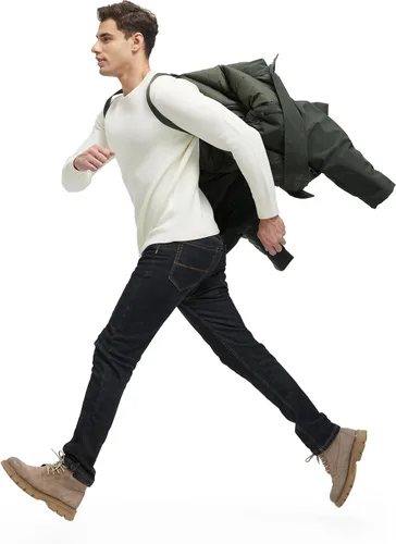 Miniatura 6 de Abrigos de invierno para hombre, chaquetas de invierno impermeables para hombre, chaqueta acolchada cálida con capucha cortavientos