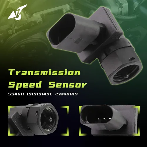 Miniatura 5 de 5S4611 191919149E 2vss0019 Sensor de velocidad de transmisión compatible con VW Beetle 1999 2000 2001 2002 2003 2004 2005 2006 2007 2008 2009 2010.