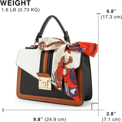 Miniatura 3 de Scarleton H2065 - Bolso de mano para mujer, monederos para mujer