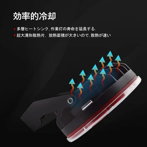 Miniatura 8 de Barra de luz LED redonda Safego de 7 pulgadas, redonda, color rojo, 2 unidades, 300 W, 30000 Lm, impermeable, haz puntual LED, luz de trabajo, luces