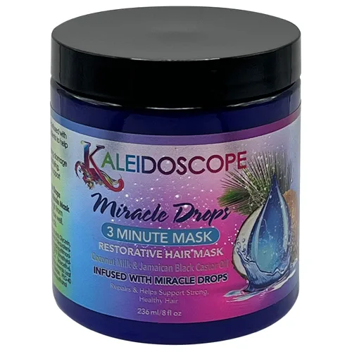 Miniatura 5 de Generic - Miracle Drops Collection Champú de coco, acondicionador, máscara, espuma, gotas originales - Cabello ondulado, rizado, enrollado