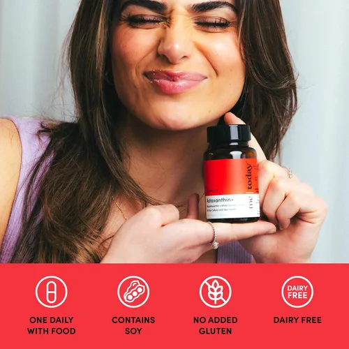Miniatura 5 de me today Complejo Astaxantina+suplemento de 8 mg - Potentes cápsulas blandas de apoyo antioxidante - Complejo natural de salud de la piel