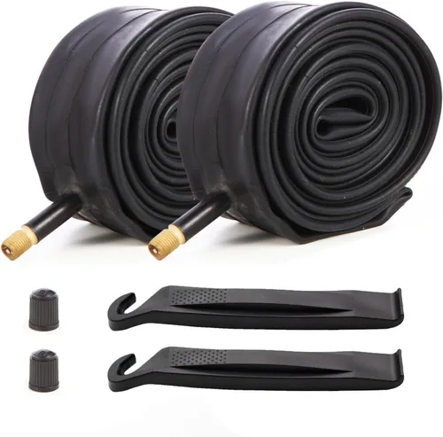 Tubos de bicicleta de alta resistencia, 2 tubos interiores de bicicleta de 16 "/ 20"/ 24"/26"/27.5" x1.75/1.9/2.0/2.1/2.125 Schrader Valve