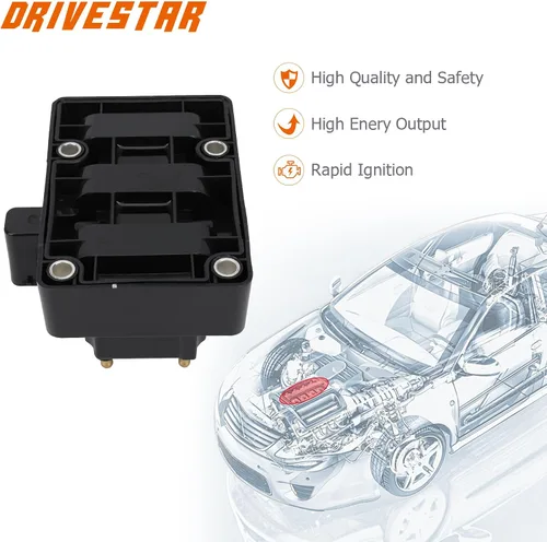 Miniatura 2 de Paquete de bobinas de encendido UF53 1990-1998 para Dodge Caravan 3.3L, 1990-1993 para Dodge Dynasty 3.3L, 1998 para Dodge Grand Caravan 3.3L