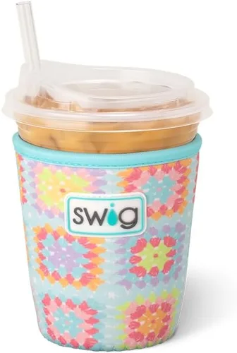 Miniatura 14 de Funda Swig Life para taza de café helado pequeña, funda estándar de 22oz para taza de café helado con asa, funda aislante de neopreno para mantener