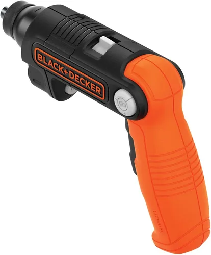 Miniatura 4 de BLACK+DECKER Destornillador inalámbrico con luz LED de 4V MAX, destornillador eléctrico con juego de 2 puntas (BDCSFL20C)