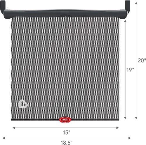 Miniatura 6 de Brica, Lámina de protección solar, se torna blanco con el sol, 2 piezas