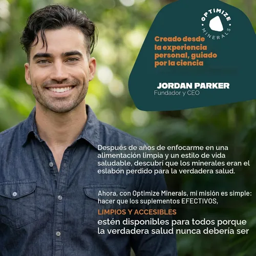 Miniatura 9 de Optimize Minerals Fórmula Diaria Multimineral – Magnesio, Electrolitos y Suplemento en Polvo de Minerales Traza - Bebida de Vitaminas Sin Gluten