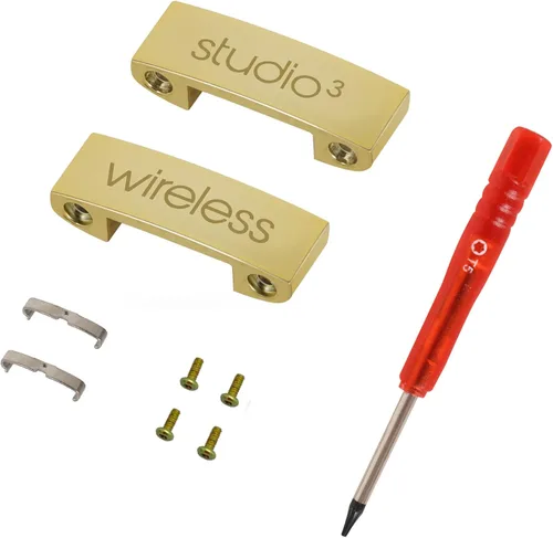 Studio 3 Bisagra igual que los accesorios de repuesto del fabricante original del equipo, kit de reparación duradero compatible con Beats by Dre