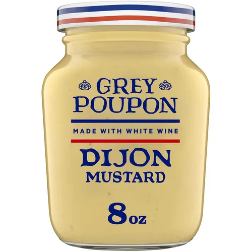 Mostaza Dijon de Grey Poupon, frasco de 8 onzas