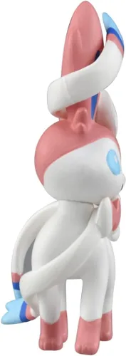 Miniatura 3 de Takara Tomy Pokemon Moncolle Sylveon Pokemon Figura Juguete 4 años en adelante Juguete Estándar de seguridad aprobado ST Mark Certificado Pokemon