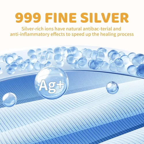 Miniatura 5 de The Original Silver - Tazas de lactancia – Cubierta de pezón de plata pura 999 para lactancia materna, protectores de pezones para lactancia