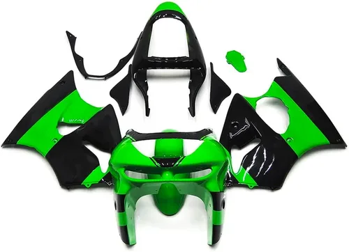 Miniatura 19 de Kit de carenado de inyección verde negro rojo apto para Kawasaki 2005 2006 ZX6R ZX636R 05 06 zx-6r 636 2005 ABS Carenados de motocicleta de plástico
