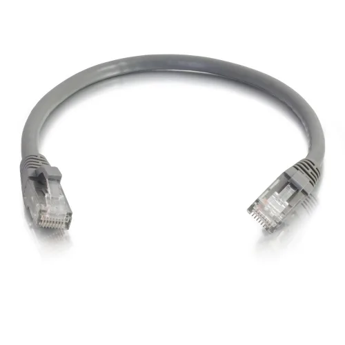 Miniatura 80 de C2G/Cables to Go 27872 Cable de red Ethernet cruzado Cat6 sin blindaje (UTP) sin enganche, amarillo (2,13 metros/7 pies)