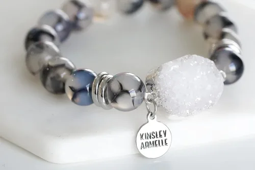 Miniatura 2 de Kinsley Armelle Colección Stone - Pulsera Lunar de Plata