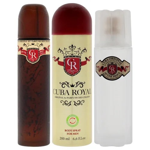 Miniatura 2 de Cuba Royal by Cuba, set de regalo de 3 piezas para hombre