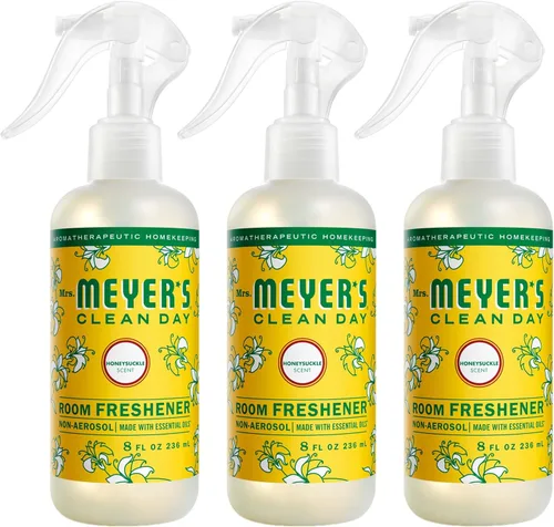 Miniatura 52 de Mrs. Meyer's Clean Day - Ambientador en espray, atomizador sin aerosol infundido con aceites esenciales, albahaca, 8 onzas líquidas