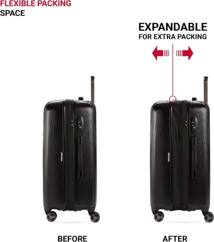 Miniatura 5 de SWISSGEAR 7272 - Maleta rígida y expandible con ruedas giratorias