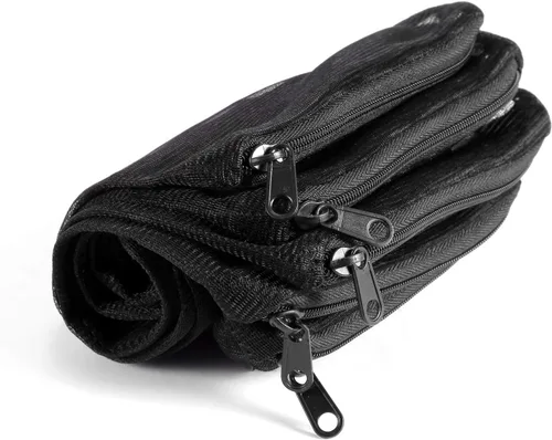 Miniatura 3 de AQUANEAT 10 bolsas de medios de filtro de acuario, bolsas de malla fina para pecera, 3 x 4 pulgadas/3 x 8 pulgadas/5.5 x 8 pulgadas con cremallera