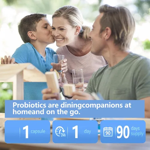 Miniatura 7 de OMOGS Probióticos 180 mil millones de UFC, 18 cepas, 3 prebióticos, ayuda a la digestión, la salud intestinal, el sistema inmunológico, apoya