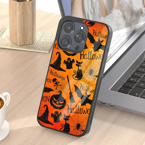 Miniatura 6 de Lindas fundas de teléfono de Halloween para iPhone 11 12 13 14 15 16 17 Pro Max Plus Mini XR Xs para Samsung Note 10 20 S21 S22 S23 S24 S25 S26