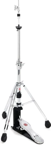 Gibraltar 9707ML-DP Soporte de pierna movible Hi Hat con tracción directa