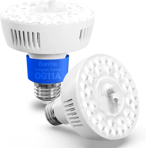 Miniatura 21 de Barrina Orbgrow OG11A - Bombillas de cultivo para plantas de interior, atenuación y sincronización integradas, 4000K 11W (equivalente a 100 W)
