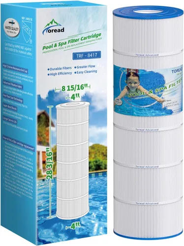 TOREAD Filtro de repuesto para piscina PA175, Hayward CX1750RE, C1750, Unicel C-8417, Filbur FC-1294, 25230-0175S, 817-0175P, Aladdin 27501, L x OD: