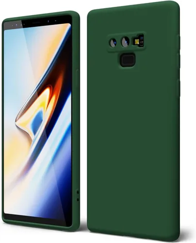 Miniatura 56 de oakxco Funda para teléfono Samsung Galaxy Note 20 Ultra de silicona líquida, bonita funda delgada y fina de goma suave TPU lisa y suave de gel