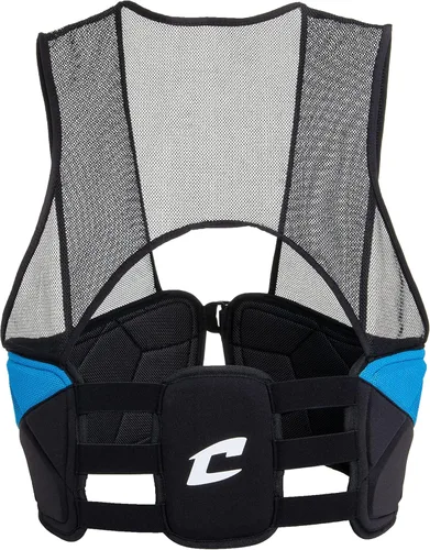 Miniatura 3 de Champro Air Tech 3 - Chaleco de fútbol americano para adultos con protectores acolchados y almohadilla para la cola