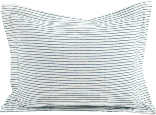 Miniatura 8 de Lush Decor Funda de Edredón Reversible de Algodón a Rayas Estilo Granja Twin XL Juego de 2 Piezas Azul - Juego de Ropa de Cama Twin XL - Funda