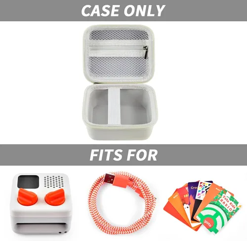 Miniatura 2 de casmilee Funda de viaje compatible con Yoto Mini – Reproductor de audio y música para niños, bolsa de soporte para altavoces infantiles reproduce