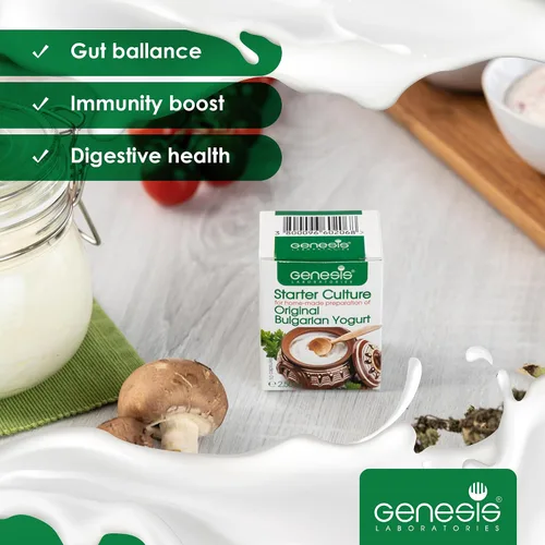 Miniatura 4 de Iniciador de yogur búlgaro Cultura de yogur probiótico natural Iniciador de cultivo de yogur casero hasta 50 litros Lactobacillus bulgaricus 10