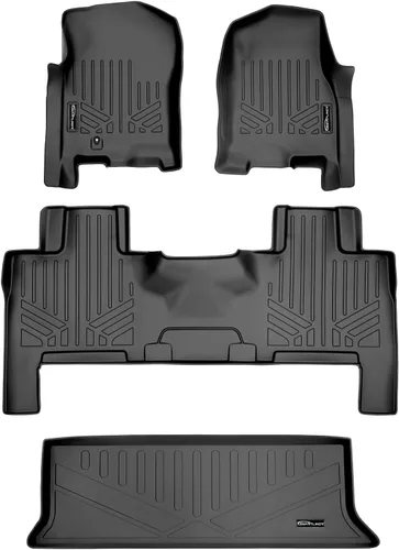 Miniatura 17 de SMARTLINER Juego de alfombrillas de primera fila compatibles con Ford Expedition 2018-2025 Ford Expedition 2018 - 2024
