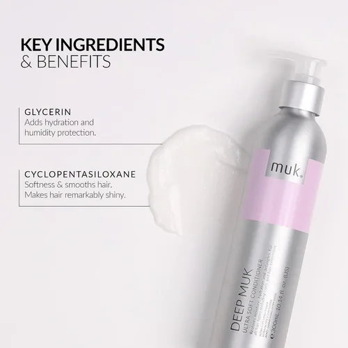 Miniatura 4 de MUK. Cuidado del cabello Acondicionador Ultra Suave Profundo - 300ML