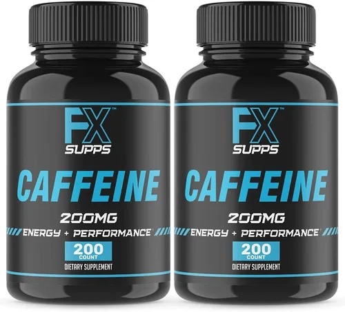 Miniatura 8 de NutraFX, pastillas de cafeína Pastillas, 0.007 onzas, doble fuerza y enfoque de energía, estimulante 100% natural, para la energía mental, alerta