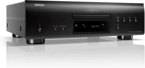 Miniatura 4 de Denon DCD-1700NE Reproductor SACD, Reproductores de CD para el hogar, convertidor D/A de 192 kHz/32 bits de ultra precisión, diseño resistente a