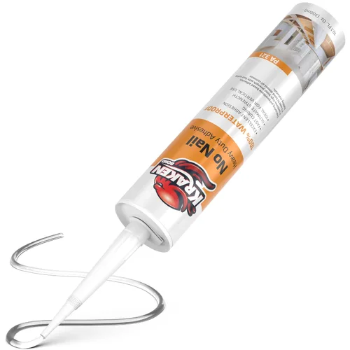 Miniatura 13 de KRAKEN BOND No More Nails - Adhesivo de poliuretano transparente, 100% impermeable (D4) y sellador para madera, cerámica, azulejos, pisos, granito