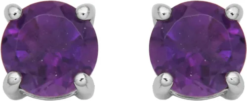 Miniatura 38 de Amazon Essentials Aretes redondos de plata de ley con piedra natal (anteriormente colección Amazon)