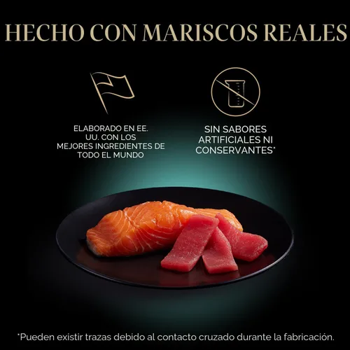Miniatura 2 de Sheba Perfect Portions TM - Cortes en salsa, porciones de comida húmeda para gatos, paquete variado