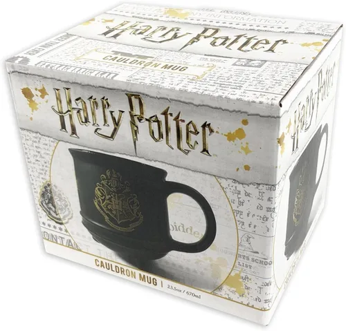 Miniatura 2 de Pyramid International Harry Potter 3D Hogwarts Crest - Taza de caldero de cerámica en caja de presentación, producto